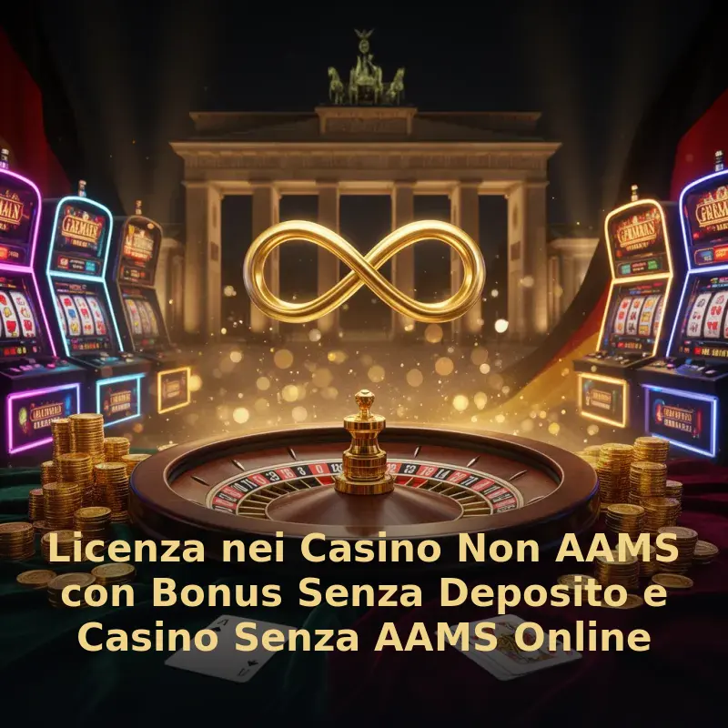Licenza nei Casino Non AAMS con Bonus Senza Deposito e Casino Senza AAMS Online